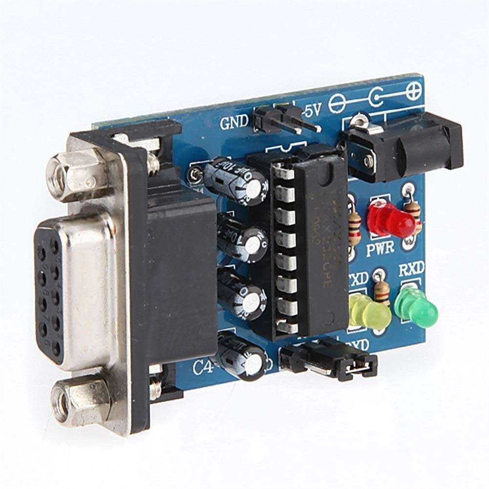 VBNCUUIOPO 5pcs RS232 to TTL Module Converter Transfer Chip with 20PCS Cables Connector 3