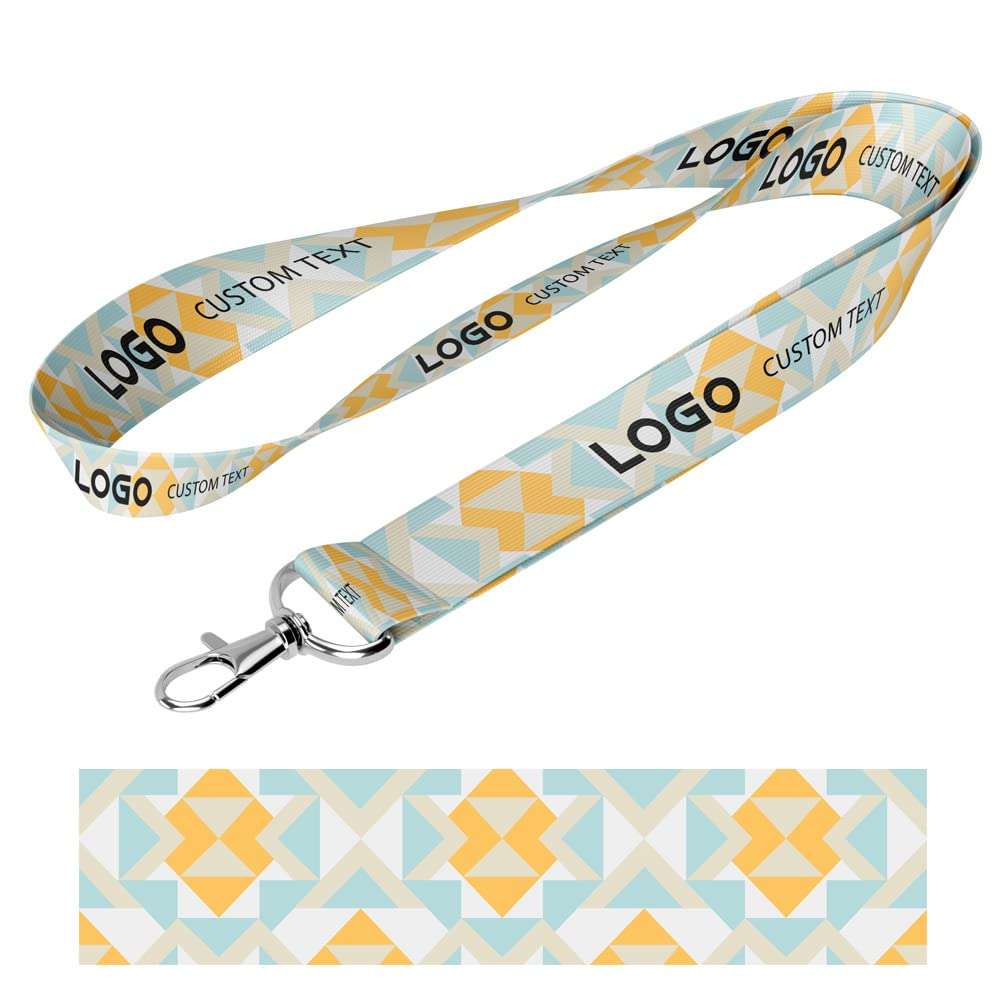 Magic Laughs Flat Geometric Pattern ID Card Satin Tag (20MM) 4