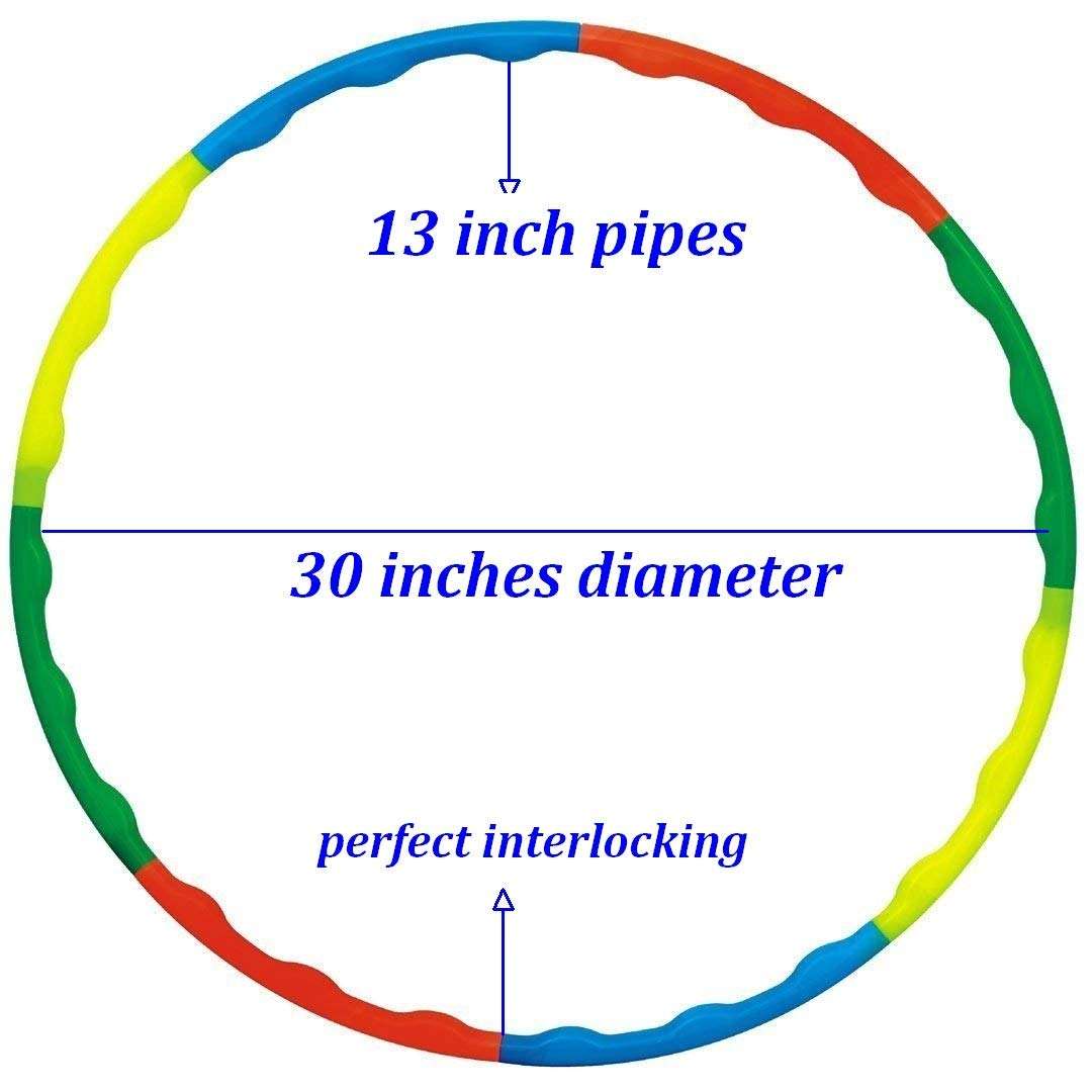 AvantiToys Hoopla Ring for Kids - Huppa Hulla Ring - Hula Hoop Exercise Ring/Exercise Ring Collapsible Kids Huppa/Hula Ring Exercise Ring for Aerobics,Gymnastic & Weight Loss 1