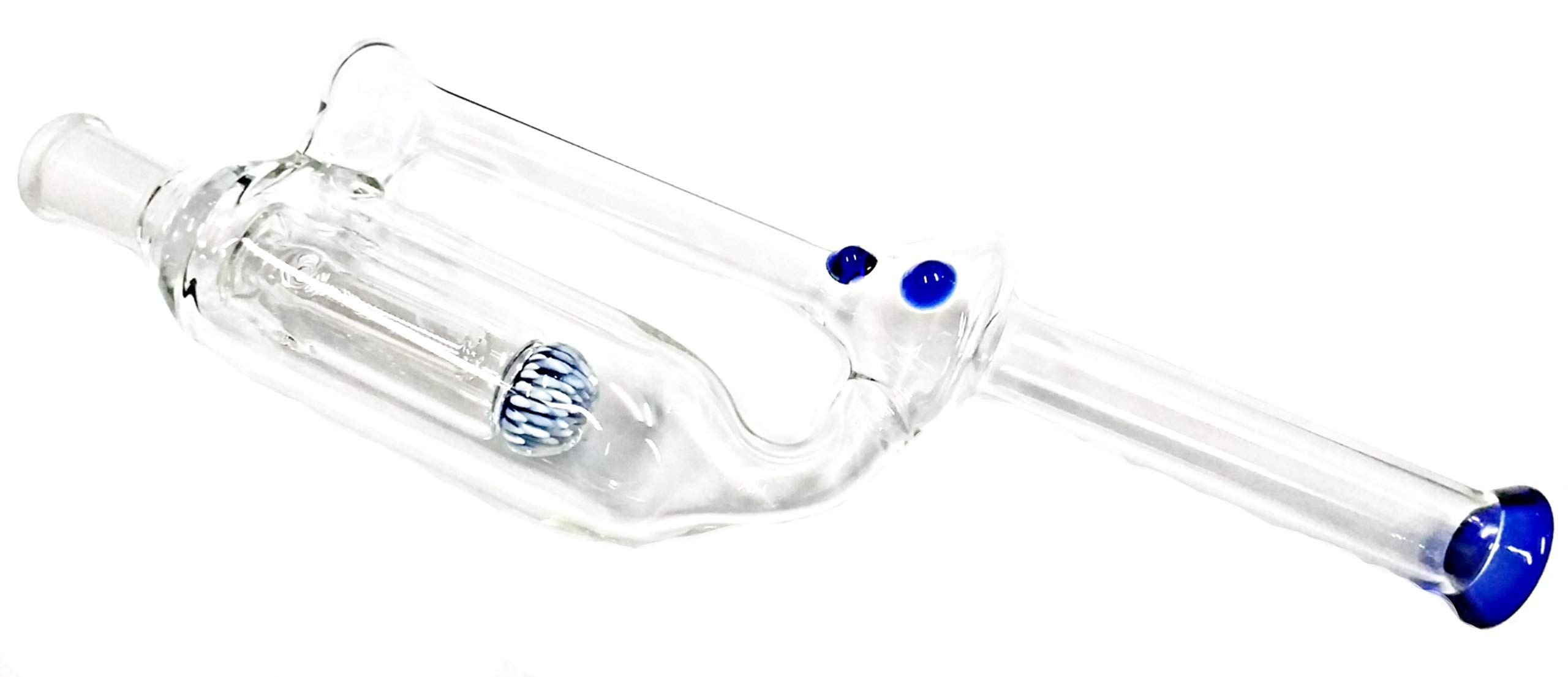Newzenx Nectar Collector Recycle Honey Extractor Smoking Pipe Bong for Wax and Oil Smoke Device 10 Inch with Titanium Nail Gift Box Complete Kit 5