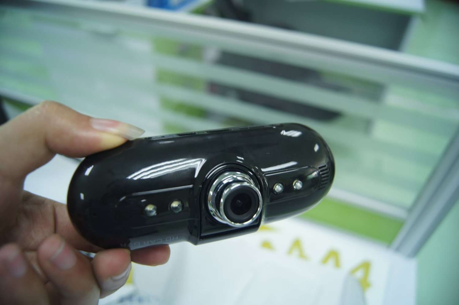 D-CLICK TM Newest HD 1080P 2.7" 16:9 LCD Dash Board Camera Car HD DVR Video Recorder G-Sensor with Four F4 LED White Lights (Cam 1) 3