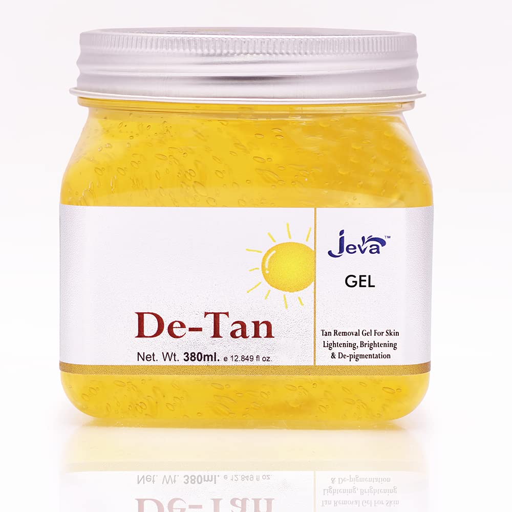 Jeva De tan Gel for Skin lightening, Brightening & De-pigmentation - 380ml 1
