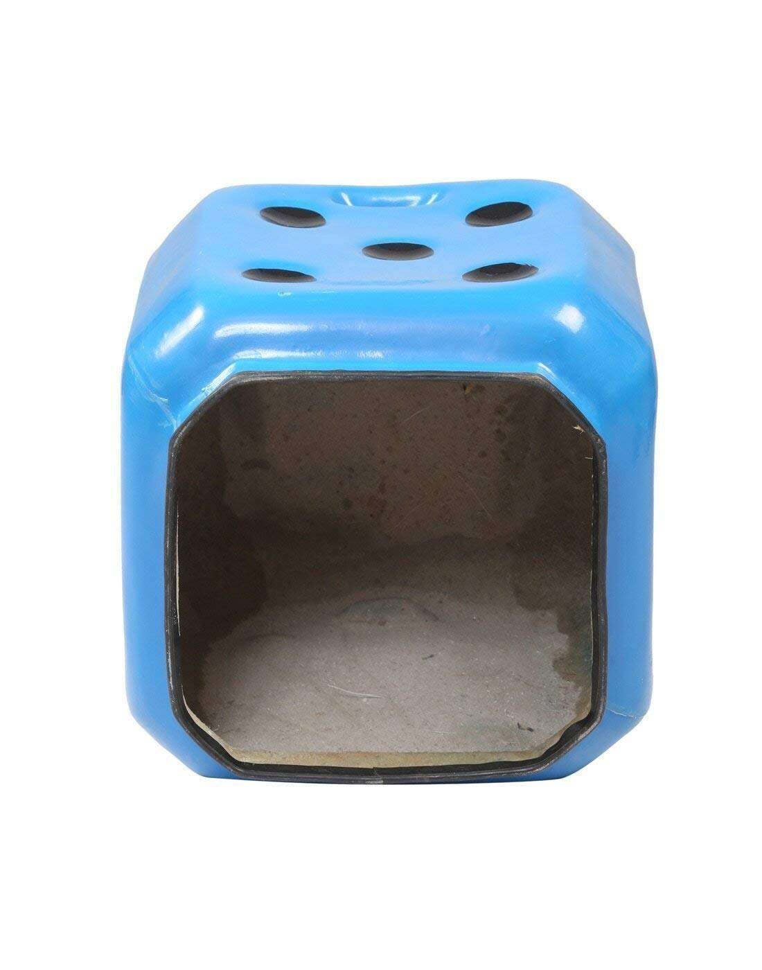 STAR NEW® Dice Stool Fiber Material for Living Room Dice Sitting Stool with Anti Skid Rubber for/Home/Outdoor- (Blue B.) 5