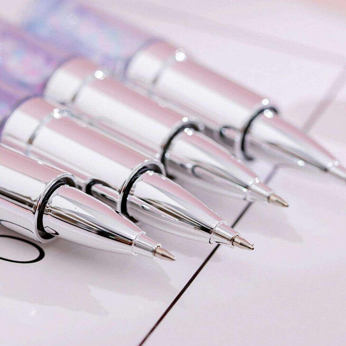 Neel Toy Glitter Lipstick Pen Gel Blue Pen Makeup Artist Pen For Kids Beauty Plastic Cute Gel Pen Best Birthday Gift Return Gift For Kids (12 Pcs) 4