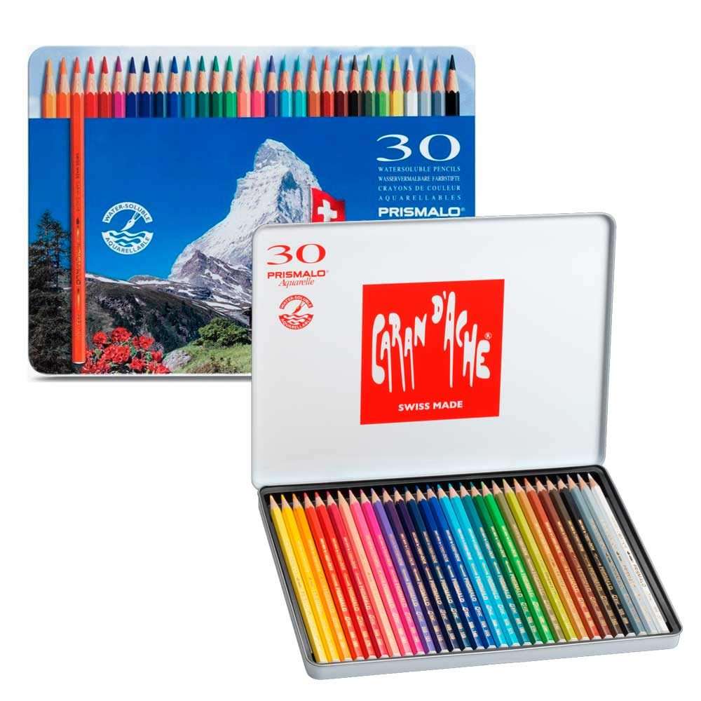 Caran D'Ache Prismalo Aquarelle 30 Color Pencil 5