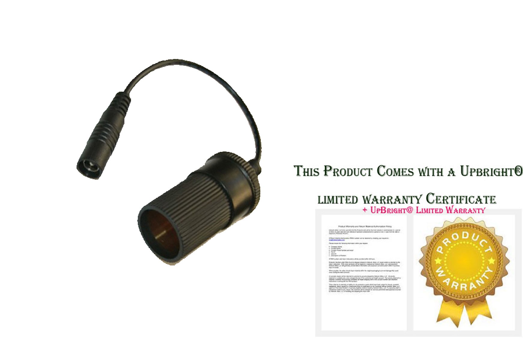 UpBright¨ New Global 12V AC/DC Adapter Replacement for Sunforce GM1200 GM-1200 55520 Winegard AC-DC Power Electrical Converter 12VDC Home Lighter Plug Socket 12.0V 6.0A - 7A Switching Power Supply 3