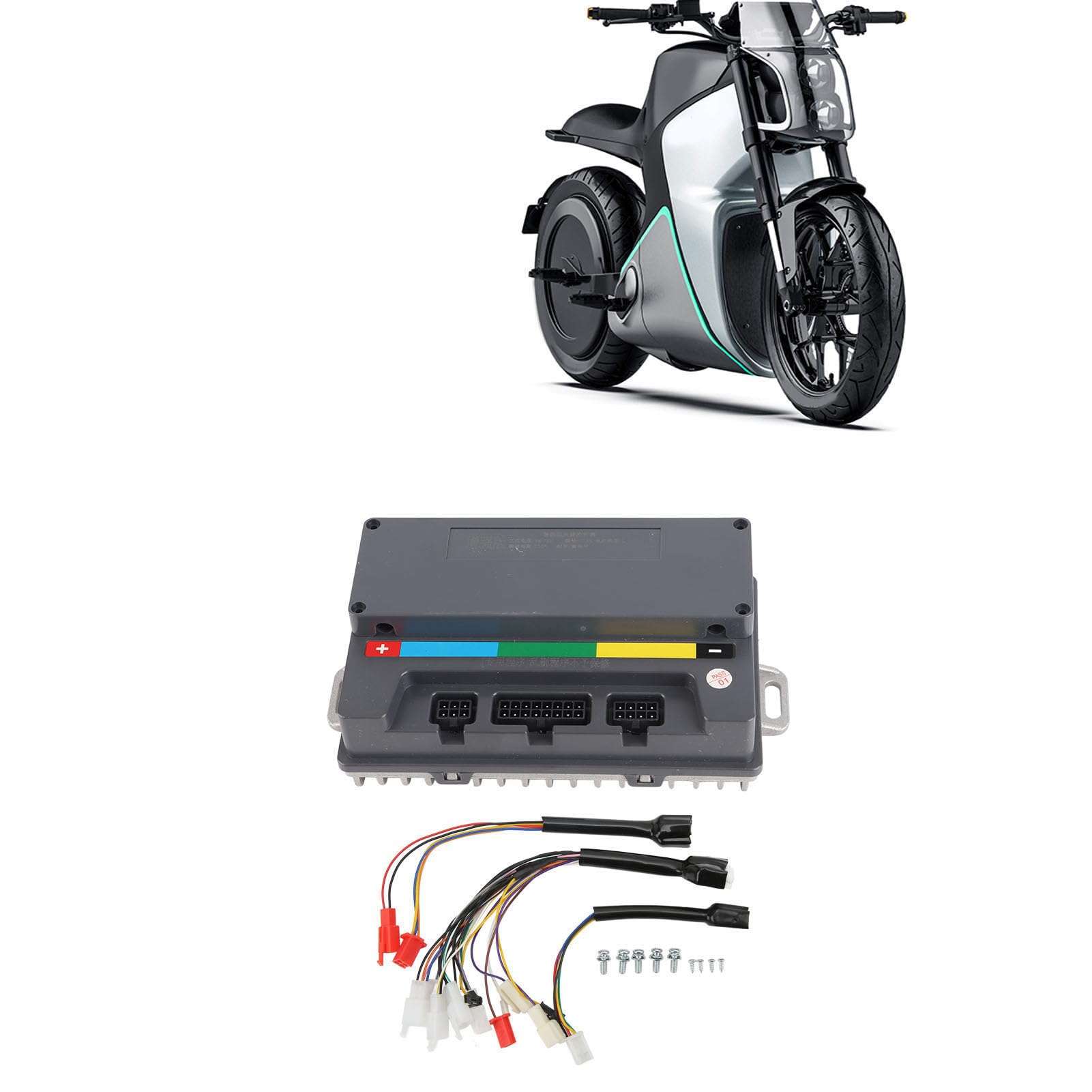 EM50SP 3960W Electric Motorcycle Controller | IP67 PC Programmable | Fit for QS Motor 5