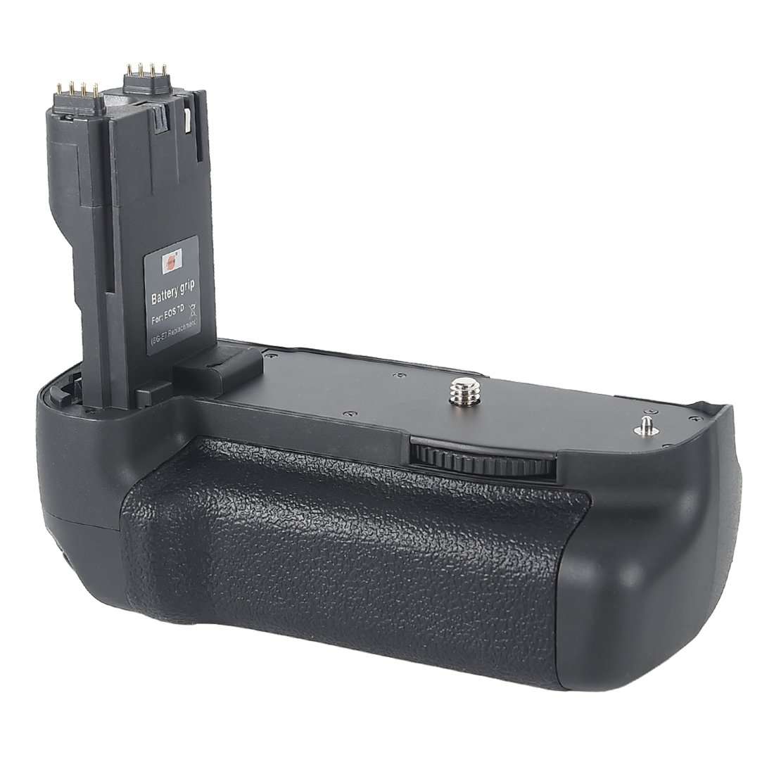 DSTE Pro BG-E7 BGE7 Vertical Battery Grip + 2X LP-E6 LP-E6N Compatible with Canon EOS 7D SLR Digital Camera 4
