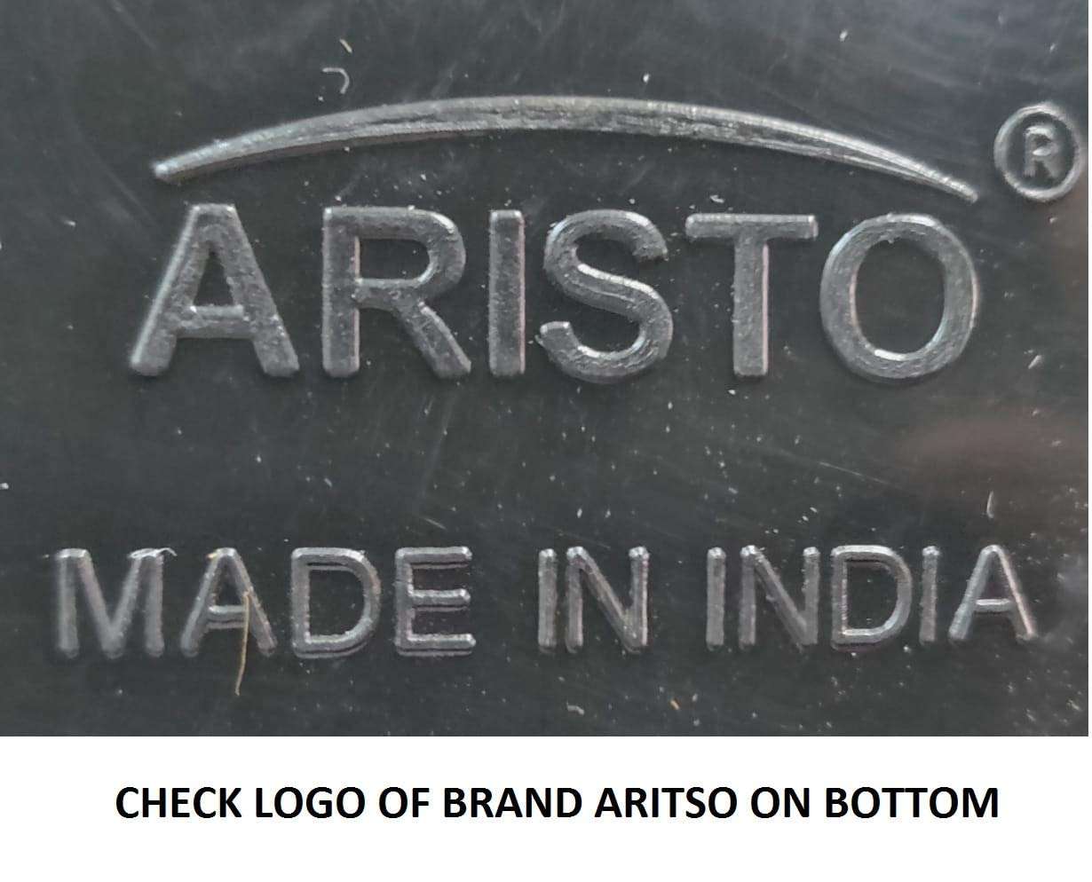 Aristo Swing Lid Garbage Waste Dustbin 60 LTR (Black) Pack of 2 5