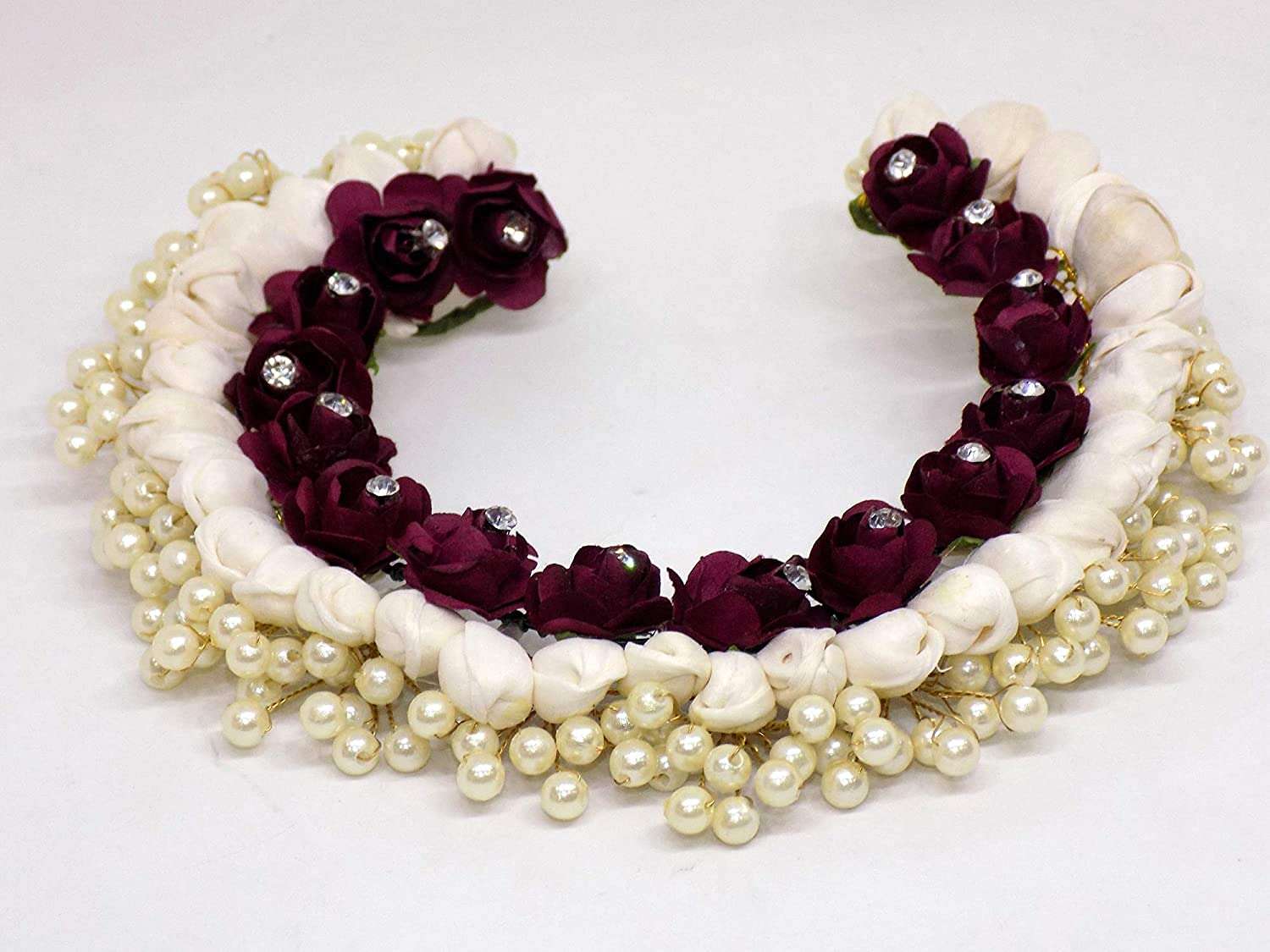 RAAYA Artificial Gajra Bun Hair Gajra Accessories For Women Stylish, Pack Of 1 1