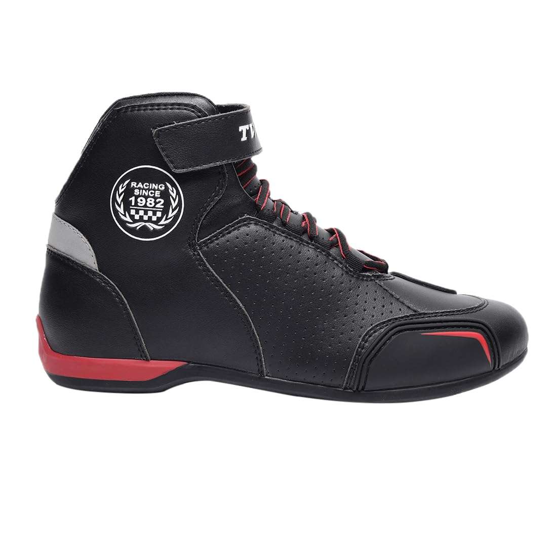 TVS Racing Ankle Length, Waterproof Riding Boots with Balaclava for Men 3