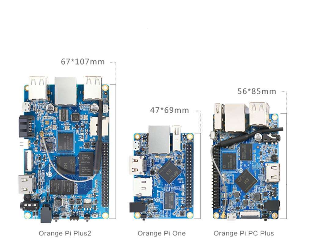 Taidacent Orange Pi PC Plus H3 A7 Quad Core Arm Development Board Programming Microcontroller Open Source Maker 6
