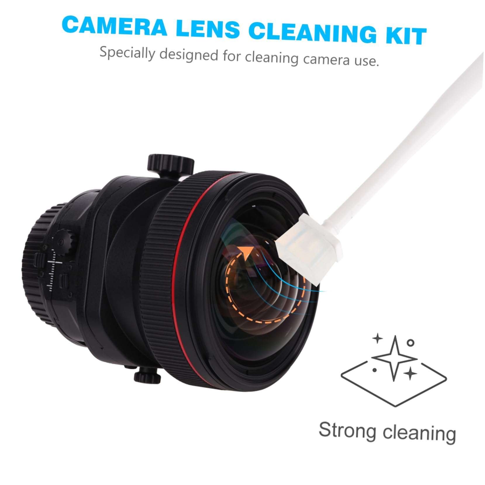 CAXUSD Sensor Gel Stick Lens Cleaning Bar Cleaners Mirrorless Sensor Cleaning Kit Lens Cleaning Kit Jelly Sensor Cleaner Ccd Optical Sensor Gel Cleaning Stick for SLR Polyurethane Rubber 5