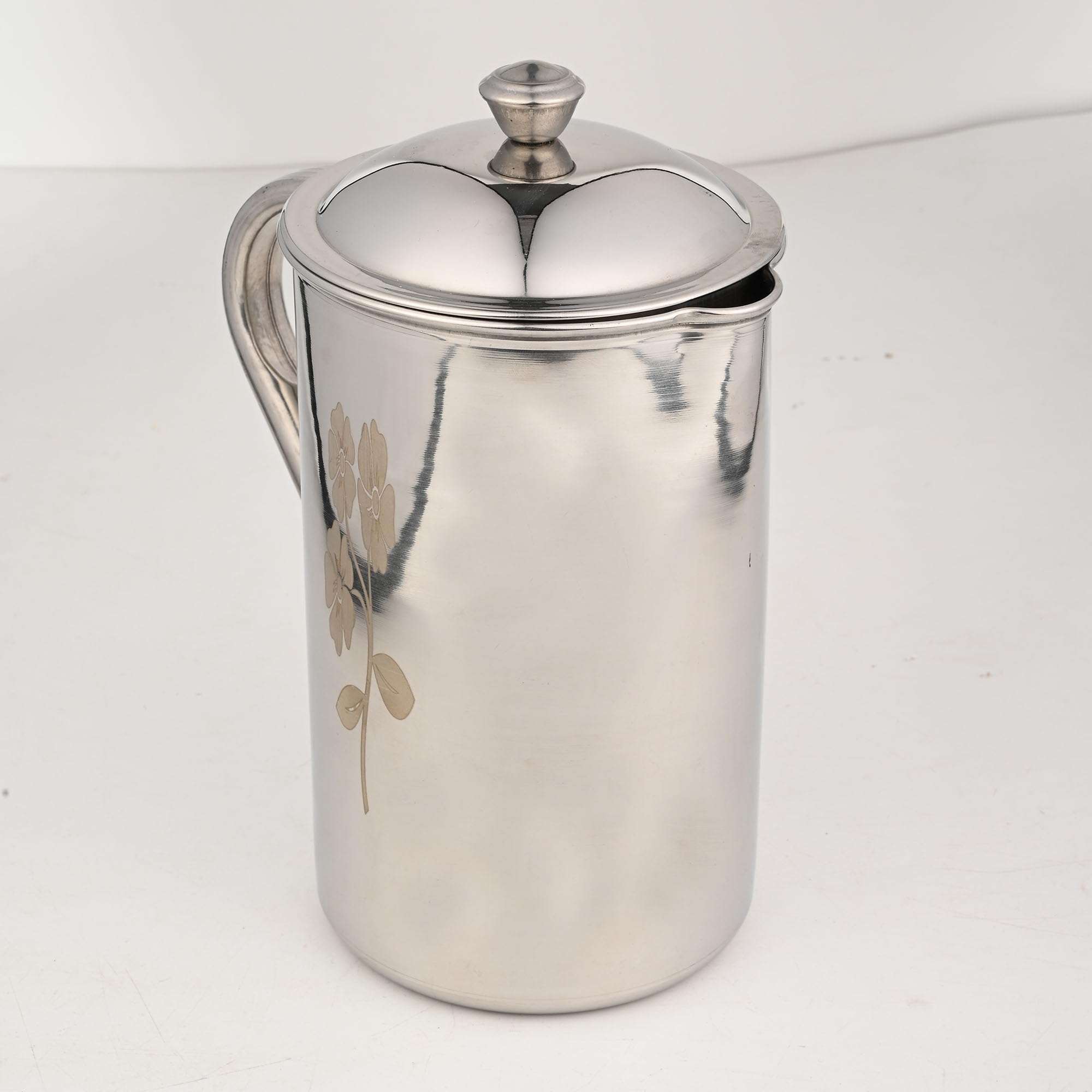 STEELHOMES | 2 Litre Stainless Steel | Serve Water JUG | Water Pitcher | RUSTFREE | Durable 3