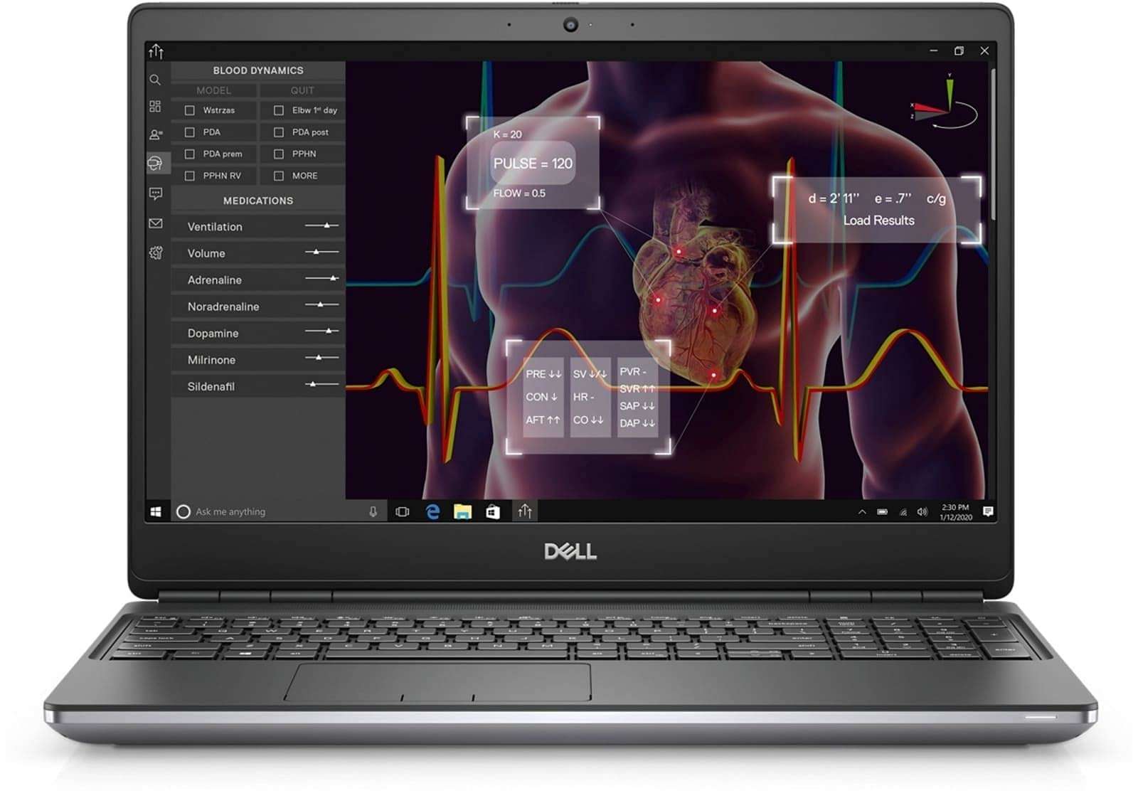 Dell Precision 7000 7750 Workstation Laptop (2020) | 17.3" FHD | Core i7-256GB SSD - 64GB RAM - RTX 3000 | 6 Cores @ 5.1 GHz - 10th Gen CPU Win 10 Pro 3