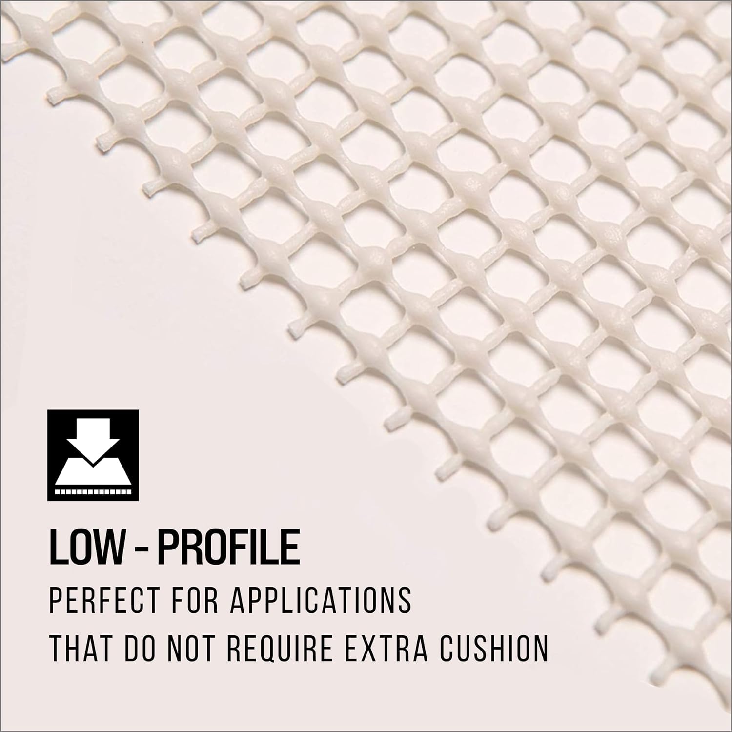 Slip-Stop Ultra Stop Low-Profile Non-Slip Rug Pad for Area Rugs and Runner Rugs, Rug Pad for Hardwood Floors 10 x 14 ft 5