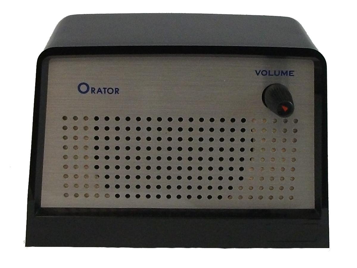 Cortelco ITT-01070000APAK Orator Speaker Desktop in Black
