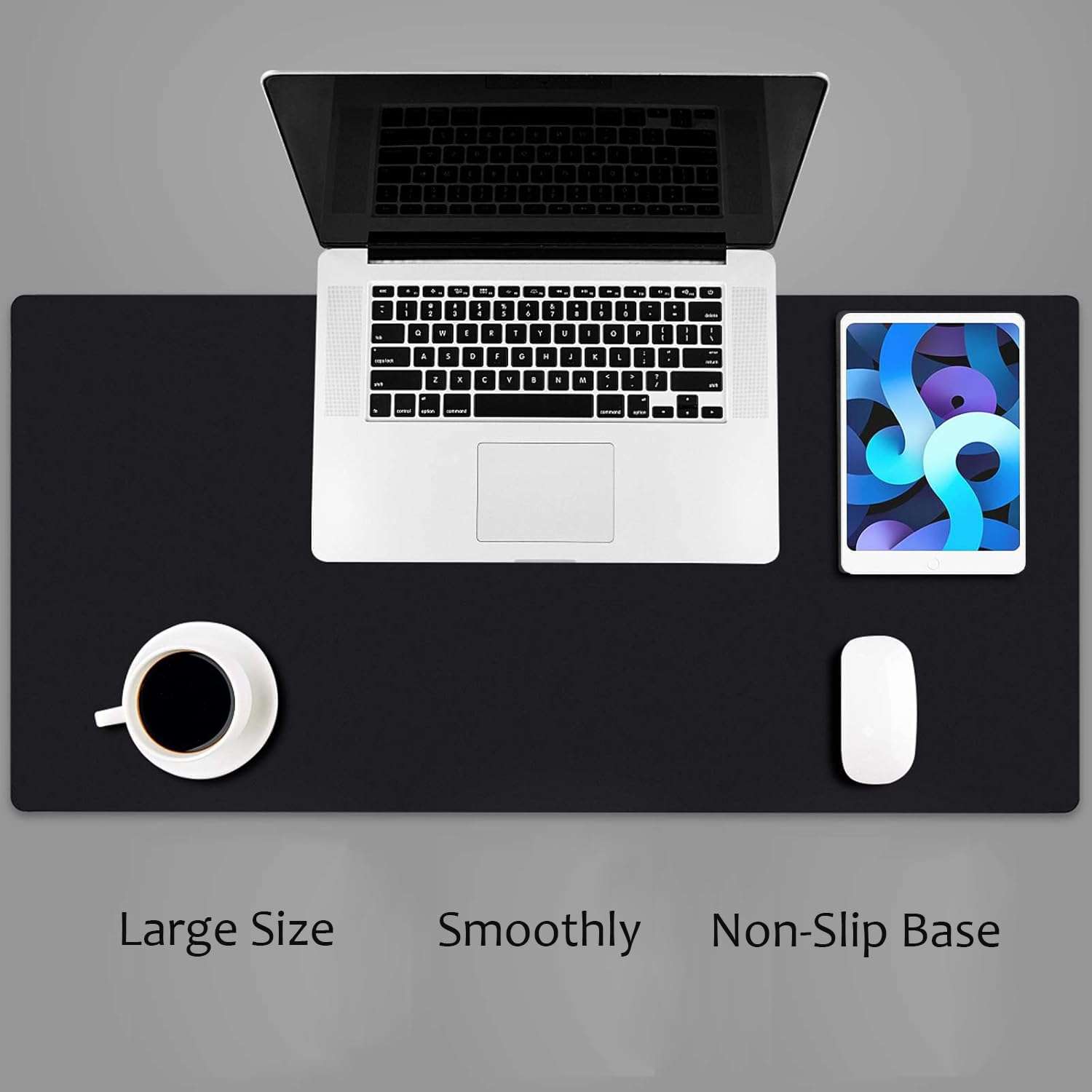 Large Gaming Mouse Pad 35.4 * 15.7 * 0.12in with Non-Slip Rubber Base,Stitched Edge, Easy Gliding, Portable Desk mat for Laptop and Computer for Game,Office and Home 4