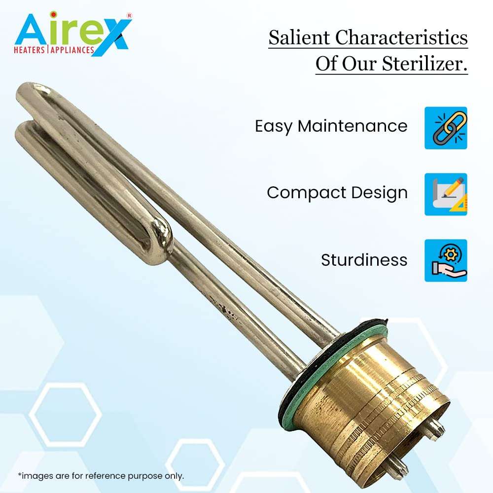 Airex Sterilizer Heating Element, 1000W, Silver 4