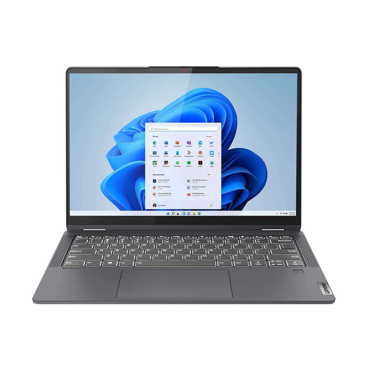 Lenovo IdeaPad Flex 5 2-in-1 Laptop 2023 14" WUXGA Touchscreen 6-Core AMD Ryzen 5 5500U 16GB DDR4 1TB SSD Radeon Graphics Digital Pen Backlit KB Fingerprint WiFi 6 Windows 10 Home w/RATZK 32GB USB 2