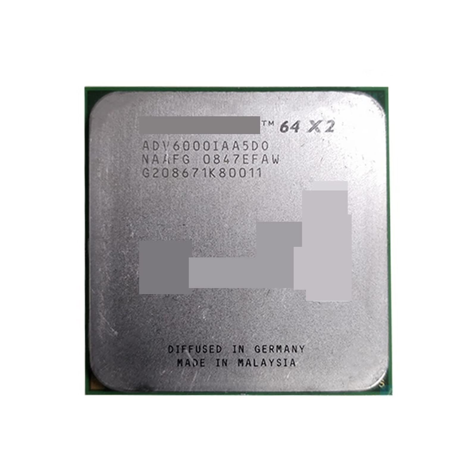 ONWEBAYK CPU Processor Desktop CPU A X2 6000 X2 6000+ 3.1GHz ADV6000IAA5DO Dual-Core CPU Processor Socket AM2 940pin 1