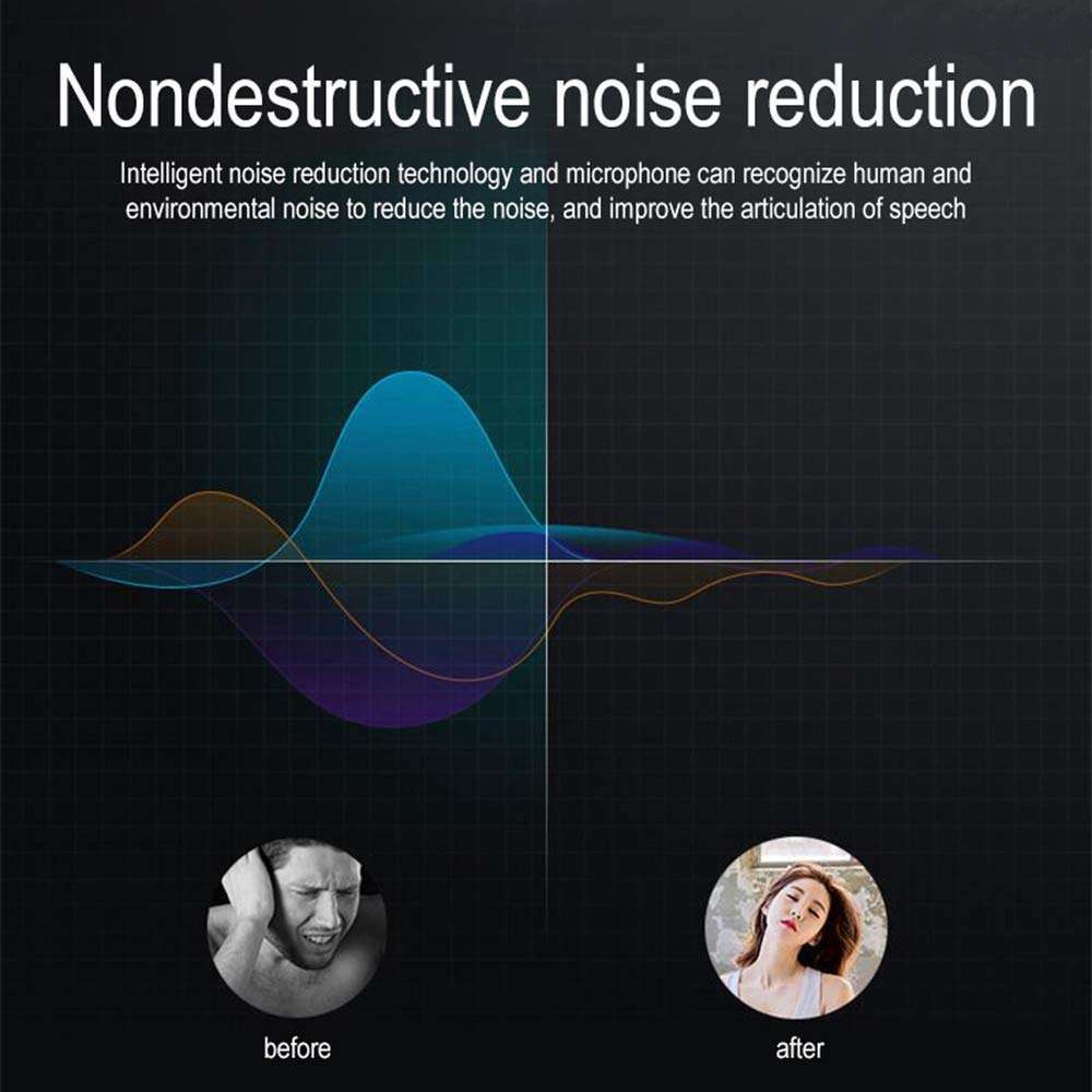 GoSale Wireless Bluetooth Headphones Earphones for OnePlus 6T / One Plus Six T Earphone Bluetooth Wireless Neckband Flexible In-Ear Headphones Headset With Mic, Extra Deep Bass Hands-Free Call/Music, Sports Earbuds, Sweatproof (JO, Multi) 4