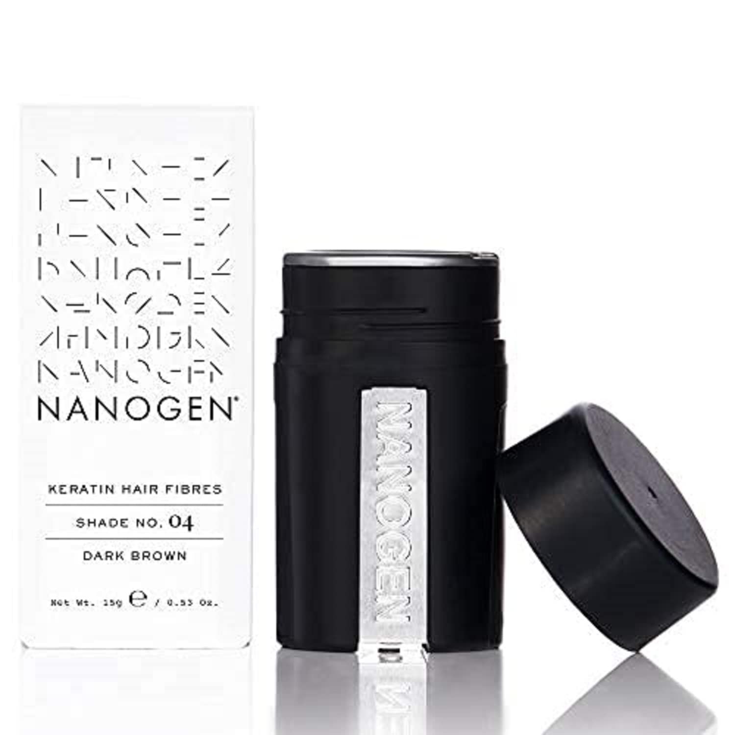 Nanogen Keratin Thickening Hair Fibres 15gm (Grey)