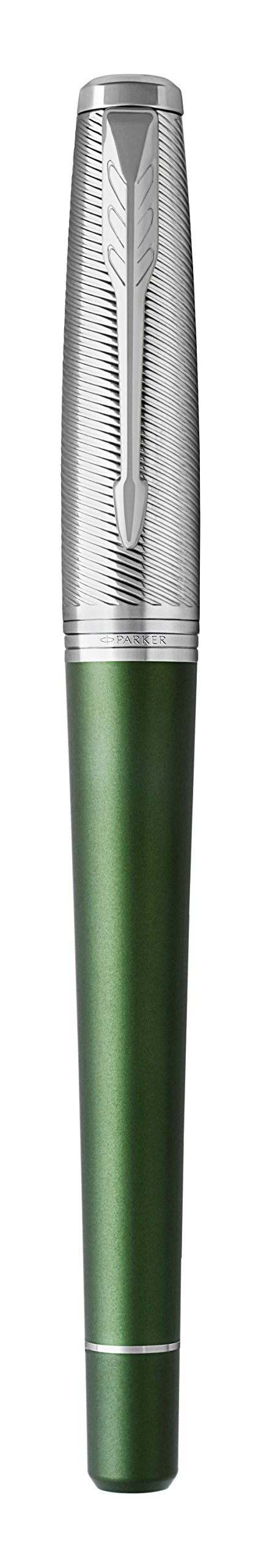 Parker Urban Rollerball Pen, Premium Green with Fine Point Black Ink Refill (1931618) 6