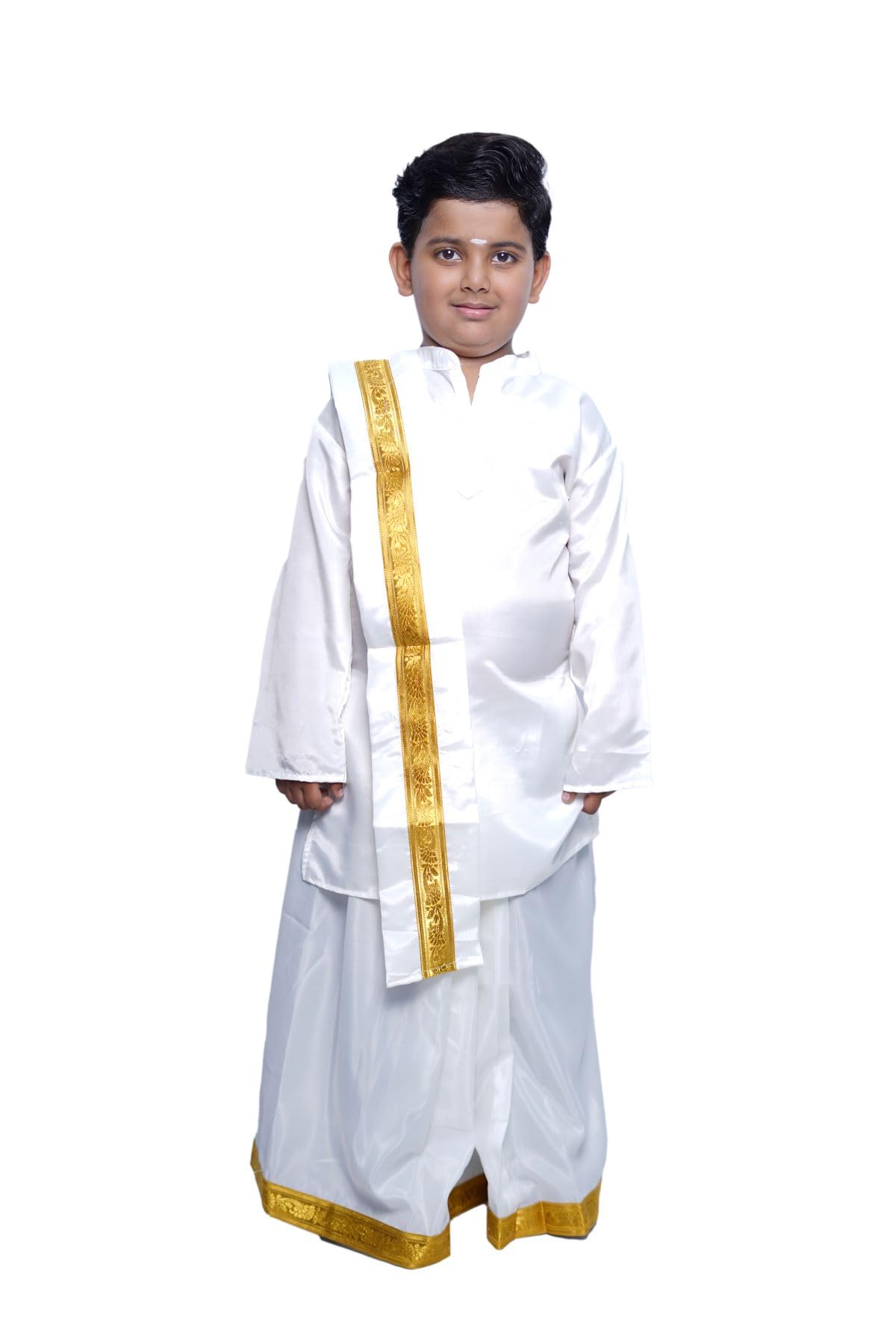 BookMyCostume Kerala Indian State Onam Fancy Dress Costume for Boys and Men 2-3 years 1
