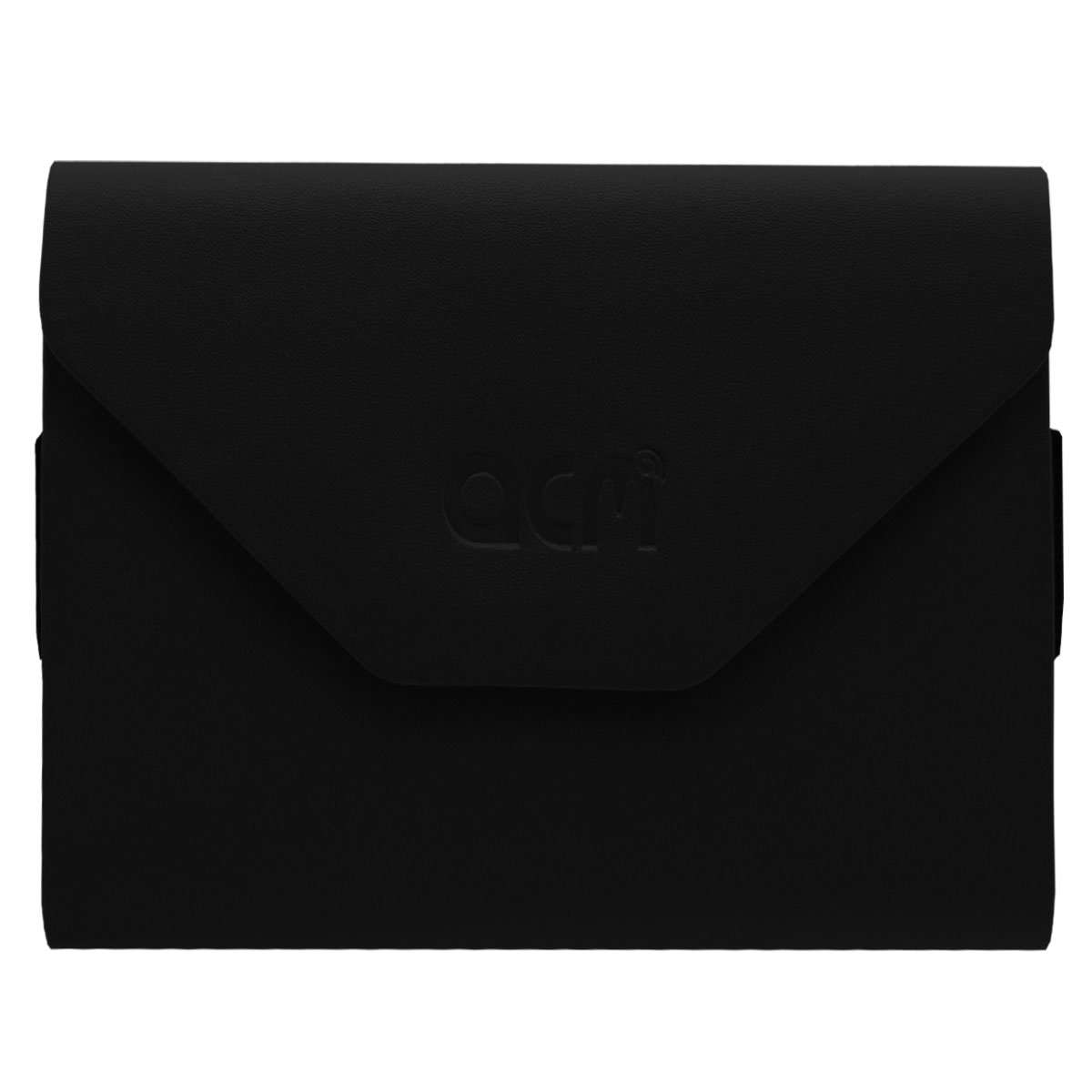 Acm Pouch Case Compatible with Domo Slate X15 8gb Tablet Flip Flap Cover Black 4