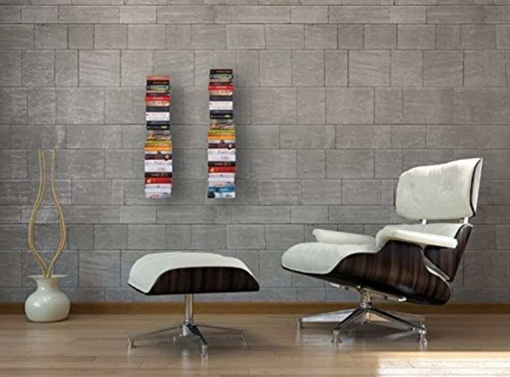 INDIAN DECOR Invisible Metal Shelf for Living Room (Black) - Pack Of 2 4