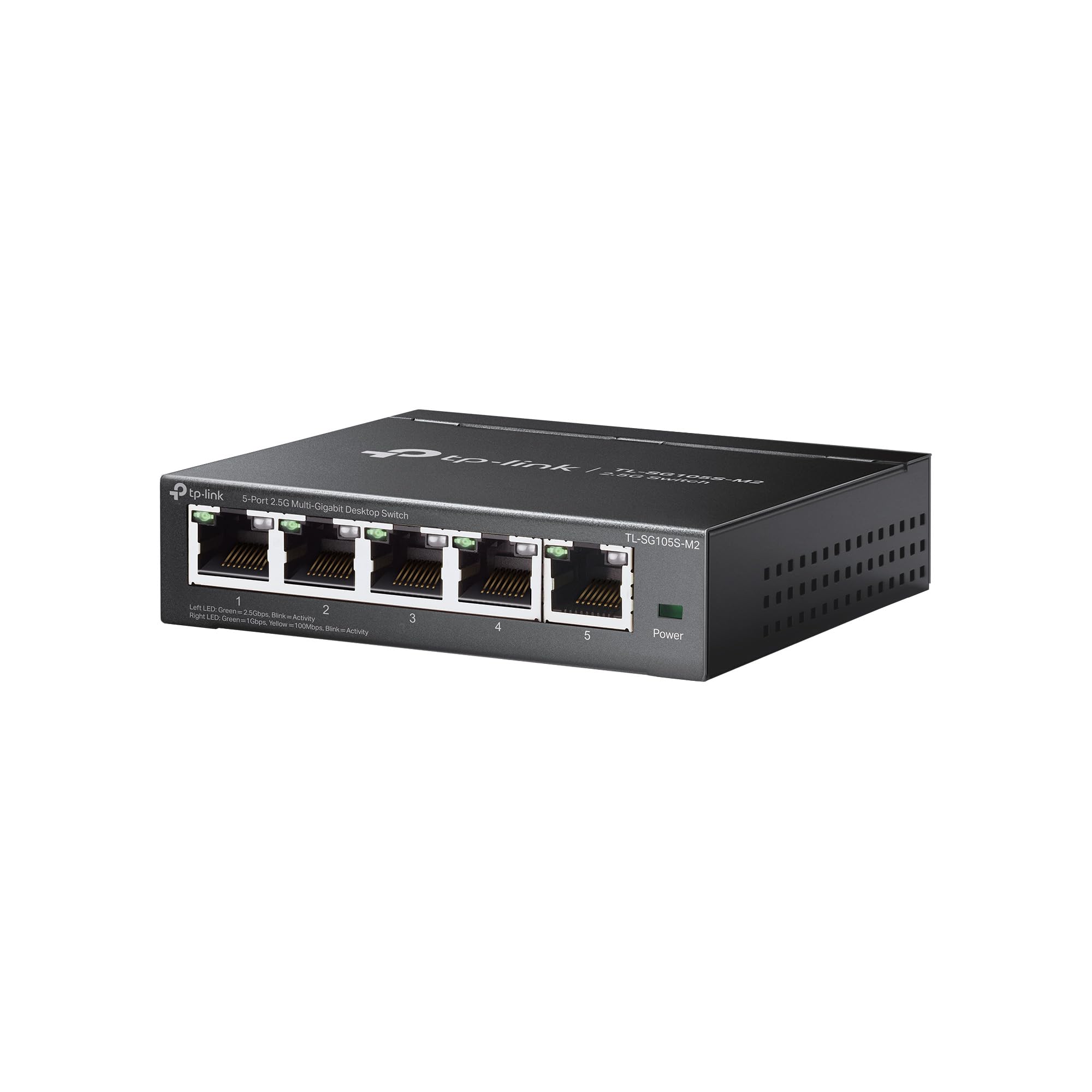 TP-Link TL-SG105S-M2 | 5-Port Multi-Gigabit 2.5G Ethernet Switch | Unmanaged Network Switch | Ethernet Splitter | Plug & Play | Desktop/Wall Mount | Silent Operation 1