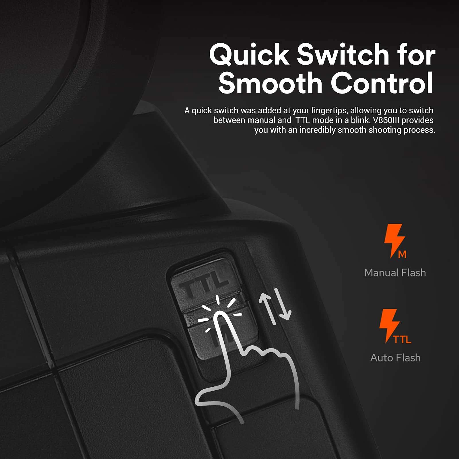 Godox V860III-O Flash for Olympus, 2.4G 1/8000s HSS Camera Flash Speedlite, with Godox X3O TTL Wireless Flash Trigger,7.2V/2600mAh Li-ion Battery, 10 Levels LED Modeling Light 6