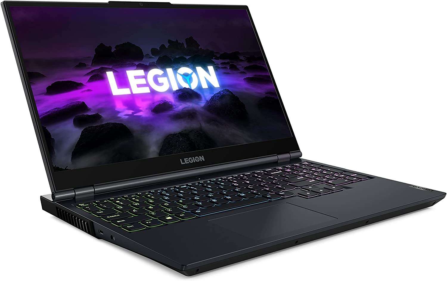 Lenovo Legion 5 Gaming Laptop, 15.6" FHD Display, AMD Ryzen 7 5800H, 16GB RAM, 512B SSD Storage, NVIDIA GeForce RTX 3050Ti, Windows 10H, Phantom Blue, TGCUS Accessories 3