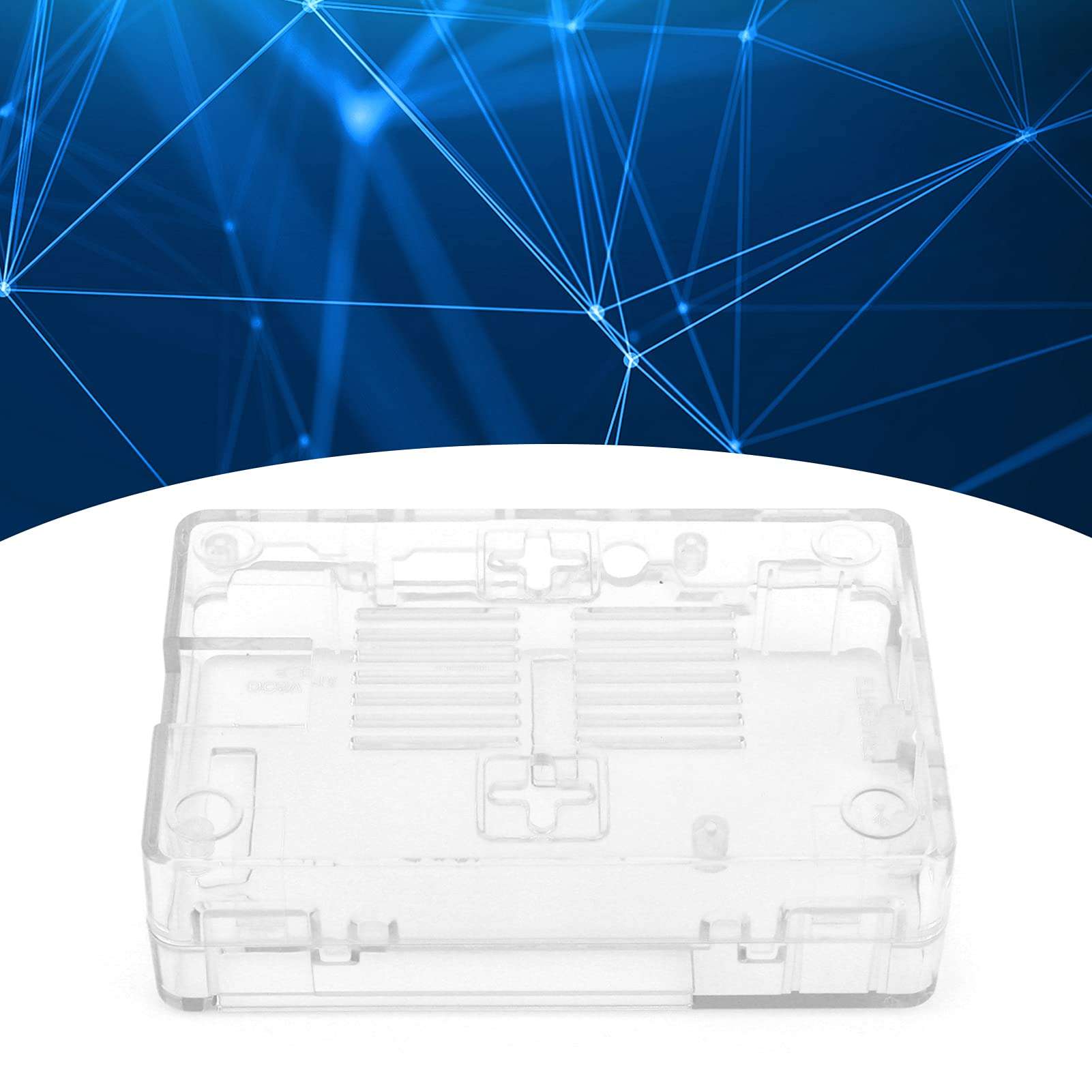 Transparent Case with CPU Cooling Fan, Protective Box, Frosted Transparent Protective Case 4