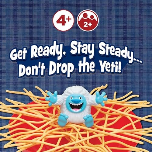 Yeti in My Spaghetti Board Game – Kids Games, Family Game, Multi-Player, Board Games for Family Night, Preschool Toys, Hand-Eye-Coordination Game, Don’t Drop Yeti, Ages 4+ 3