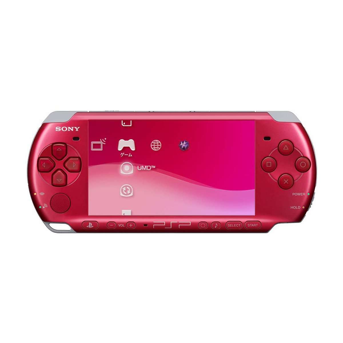 Sony PlayStation Portable (PSP) 3000 Series Handheld Gaming Console System - Red (Renewed) 1