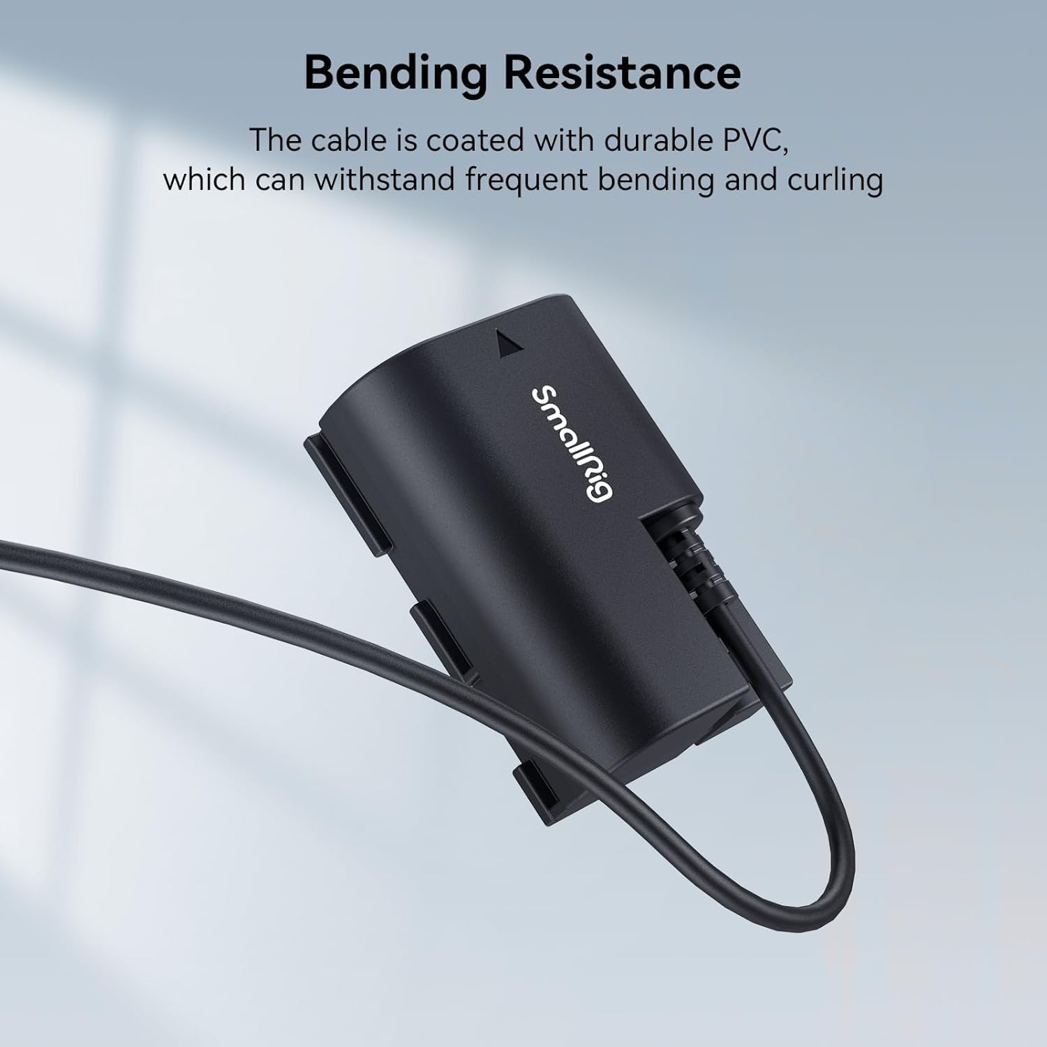 SmallRig LP-E6NH Dummy Battery Power Supply Adapter Kit for Canon R6 Mark III/II, R5, R5 C, R6, R7, R, 5D Mark II/III/IV, 6D, 6DMark II, 7D, 7DMark II, 60D, 60Da, 70D, 80D, 90D, XC10, XC15 Cameras 6