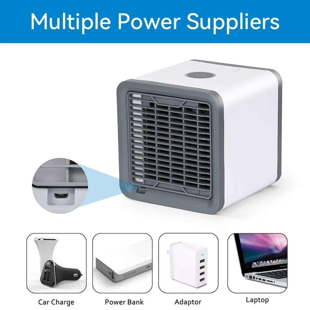 Leamplevel Mini Cooler for Room Cooling Mini Cooler AiR Cooler Portable for Home Office Artic 3 in 1 Conditioner Mini Cooler HoUsMiNi CoLeR 3