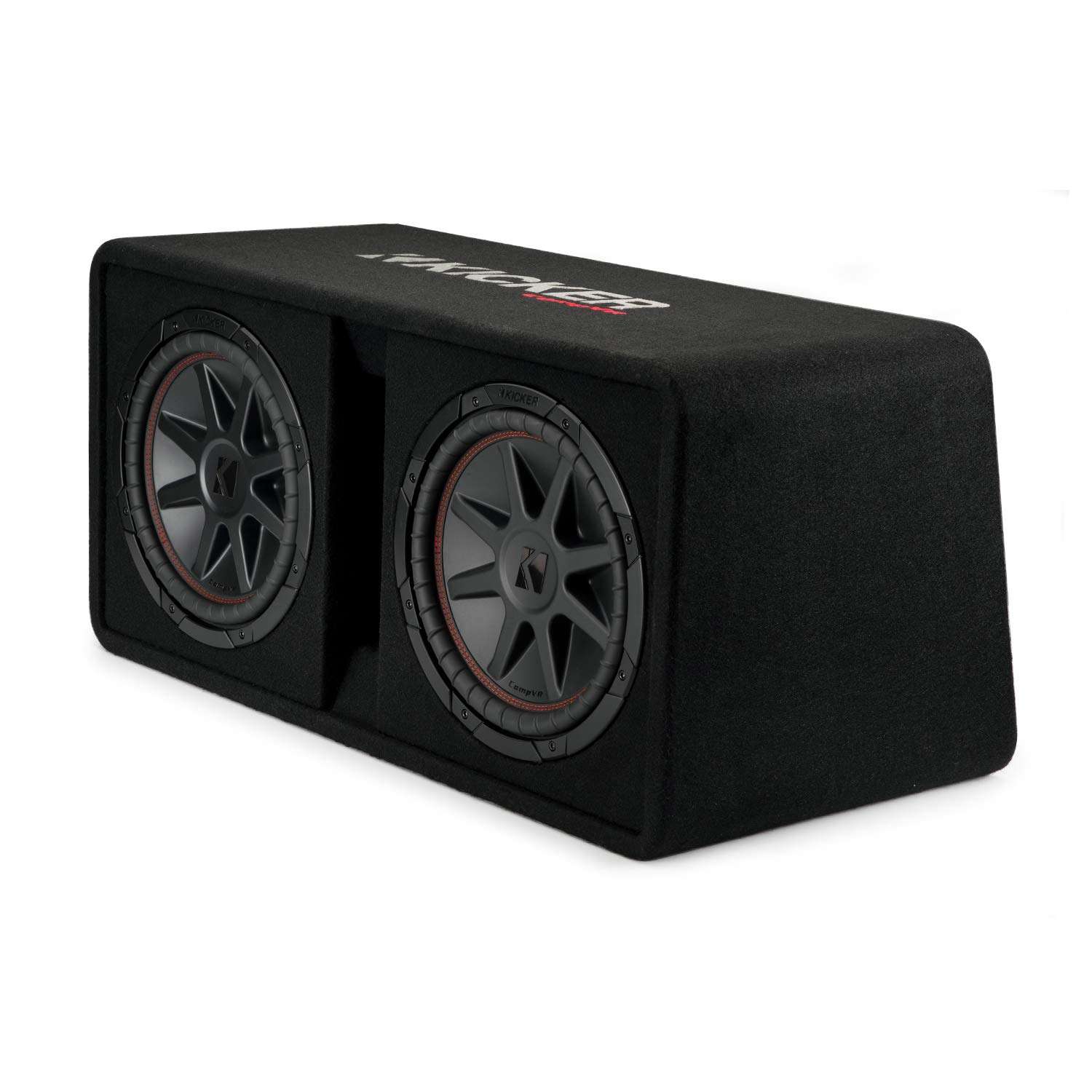 KICKER CompVR 12" (30cm) Dual subwoofers in Vented Box, 2-ohm, RoHS Compliant 4