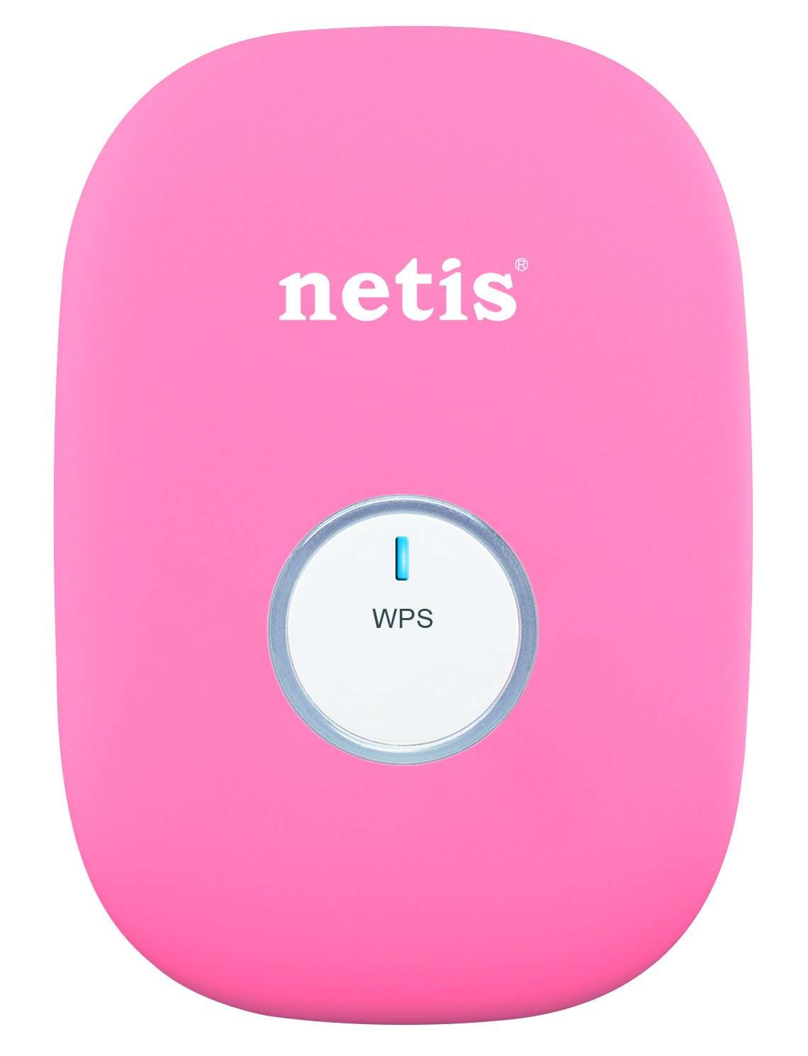 Netis E1+ 300Mbps Wireless N Range Extender, Travel Router, Wi-Fi Repeater, Signal Booster, 360 Degree Coverage (E1+ Pink) 1