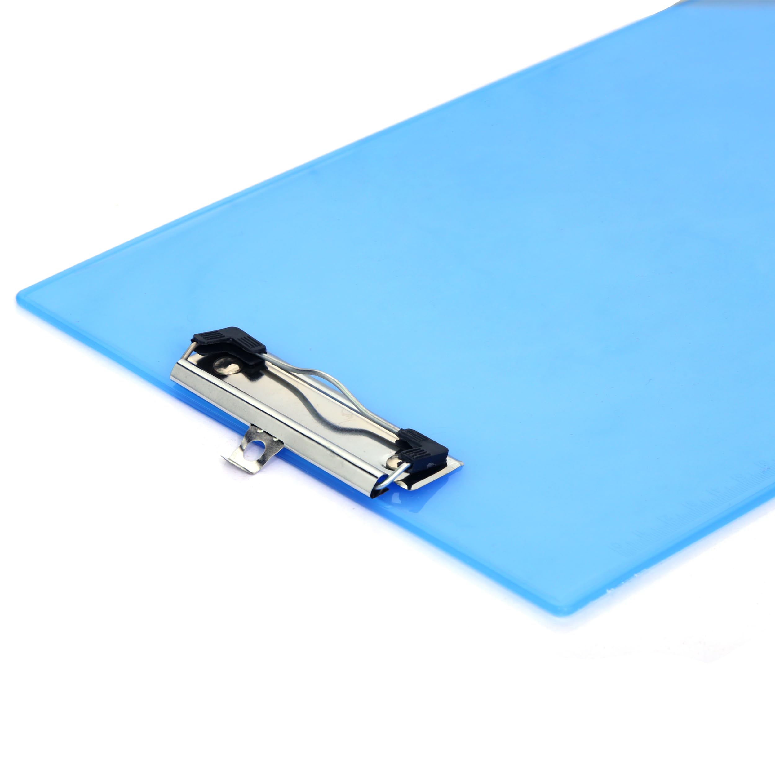 Bambalio Plastic 14 x 9.7 Clipboard Writing Pad Clipboards Drawing/Writing/Clipboard with Clip | Sturdy, Lightweight for Office, School, College (Blue) 6