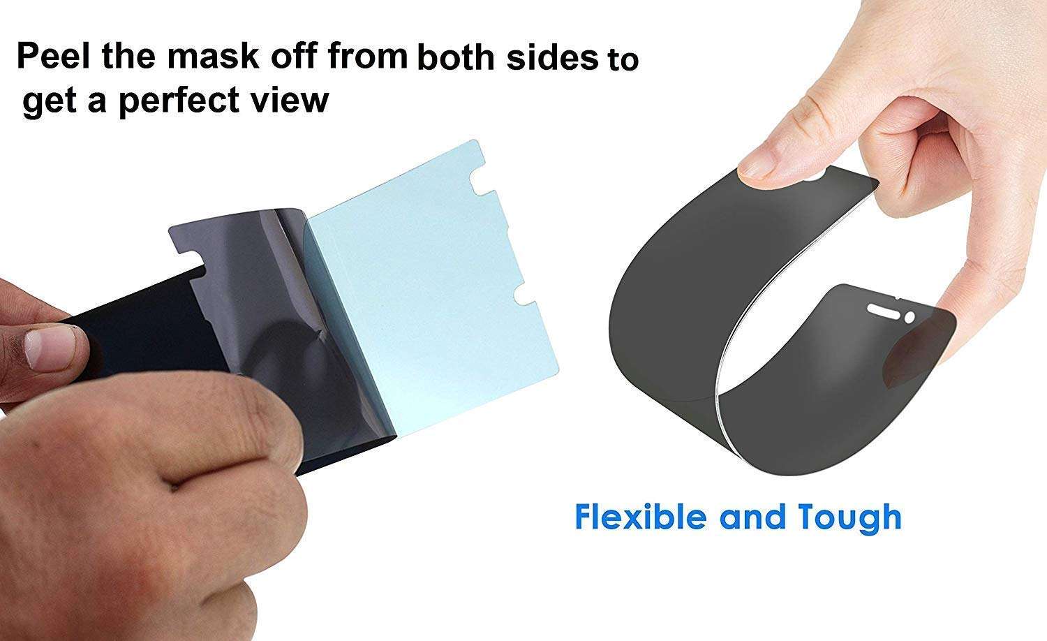 Spark Screen Protector for Micromax Canvas 5 (E481) - Anti Blueray Flexiable Fiber Glass Anti Shock Impossible Film - Not a Tempered Glass - Blue Light Resistant 6