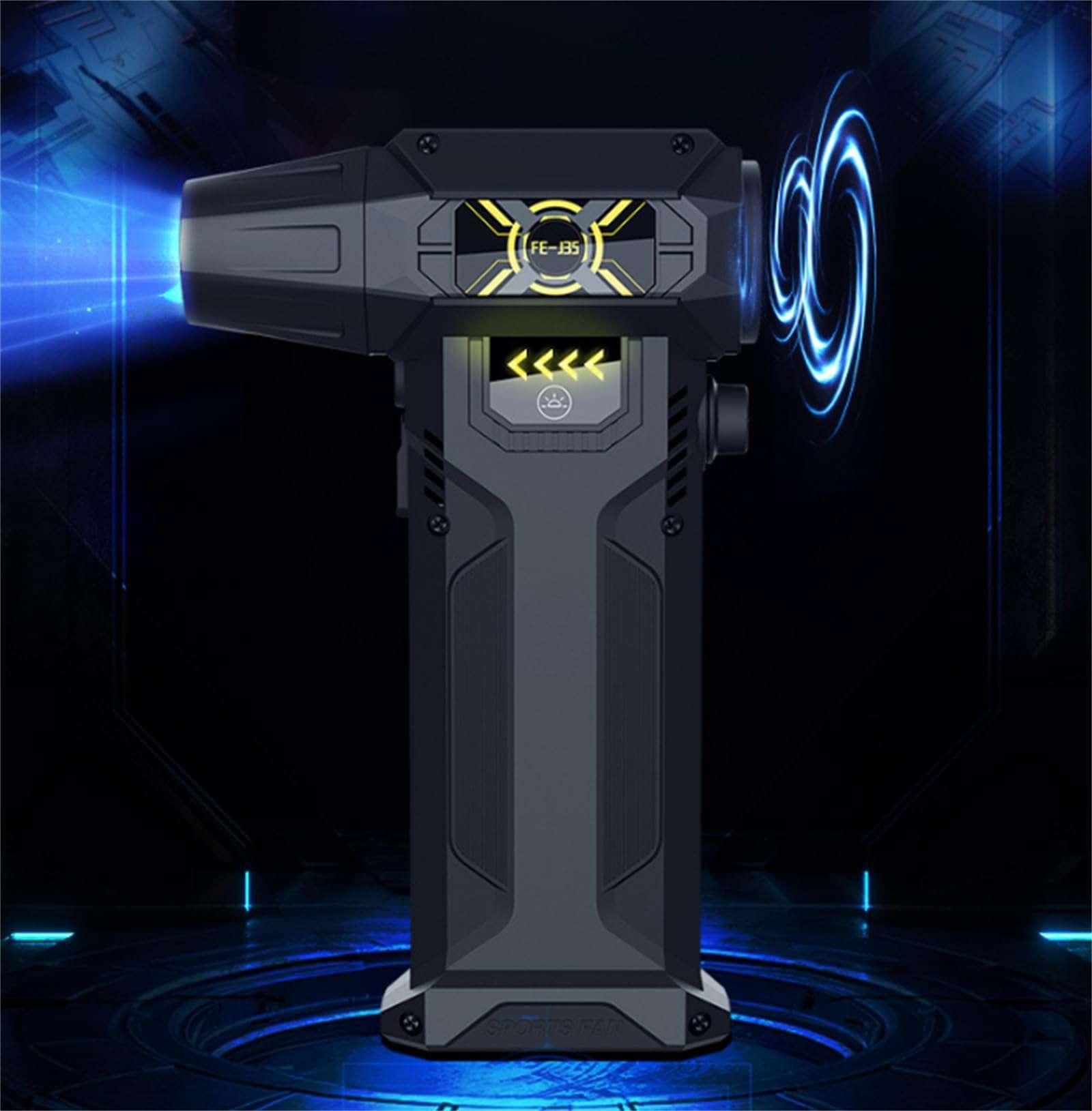 Ac-27 Air Duster, 2025 Upgraded 130000rpm Electric Air Duster, Ac-27 Duster, Ac-27 Turbo Fan, Ac-27 Blower, Car Dryer Air Blower, Rechargeable Cordless 120w High Power Air Duster for Computer Outdoor 4