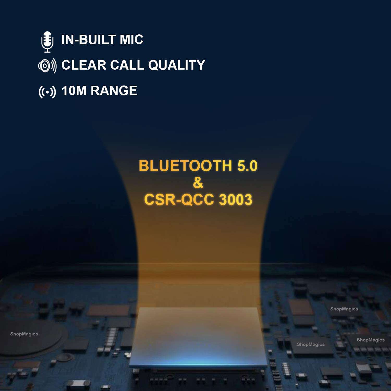 Wireless Bluetooth For Adcom Ikon 4, Adcom A350, Adcom KitKat A54, Adcom A40, Adcom Thunder A500, Adcom KitKat A47, Adcom A35, Adcom A350i, Adcom A50 Bluetooth Headphone Headset Hands-Free Gaming Earphone With Mic Noise Isolating Stereo Gaming & Music Sound Quality, Sweatproof Sports Headset,Professional Bluetooth 5.1 Wireless Stereo Sport Hi-Fi Sound Hands-Free Calling - ( Black , B1, Duet ) 6