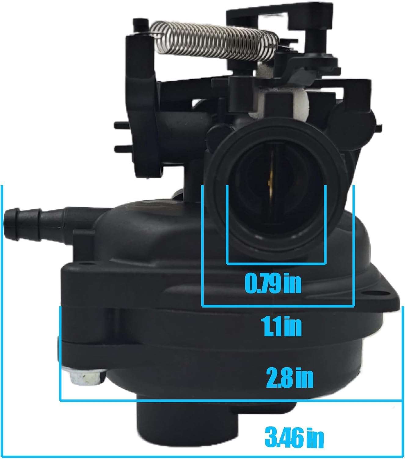 M230 Carburetor Carb Air Filter Kit - Compatible with Craftsman M230 163cc Engine, Craftman Carburetor, and Troy Bilt Lawn Mower Parts; 799584 Carburetor Perfect Engine 5