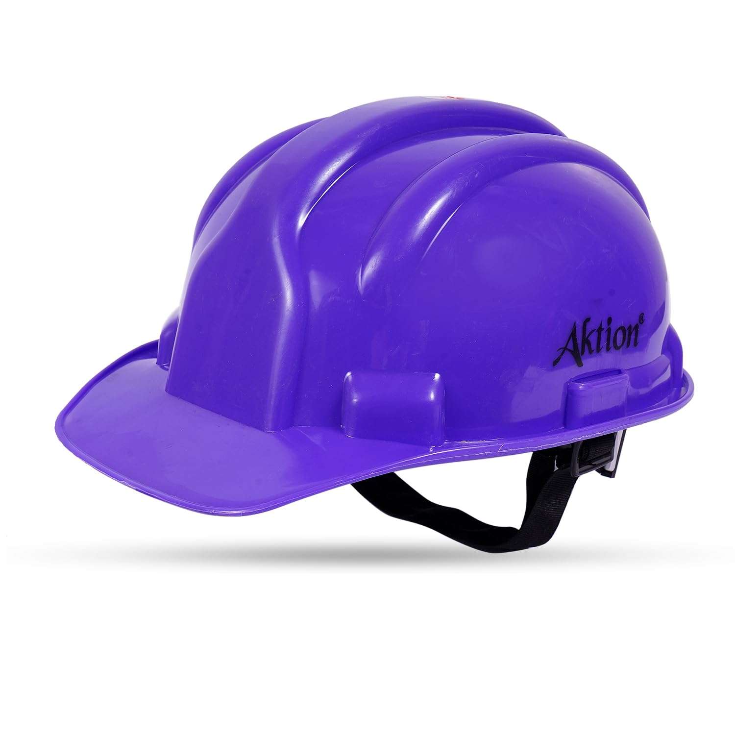 Aktion AK H02_WHT Safety Helmets Rachet Type, Color: Blue, Pack of 10, IS 2925:1984 1