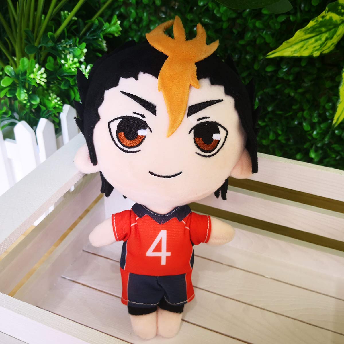 Anime Haikyuu Plush Toys, 7.8"/20cm,Cute Stuffed Doll Oikawa Plushie for Kids Gift,Home Room Decorations（N4-Yu Nishinoya） 6
