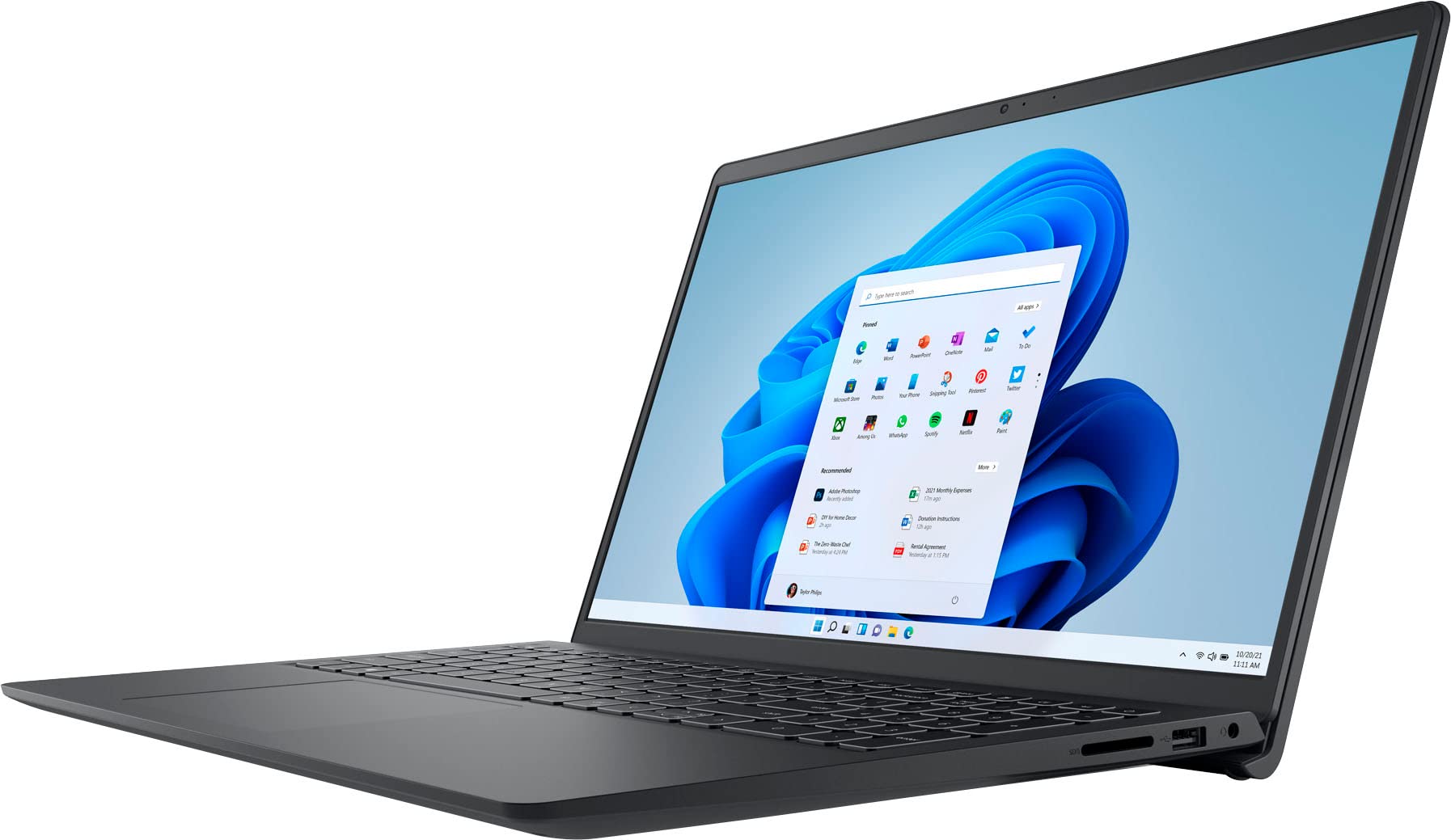 Dell Inspiron 3520 15.6" FHD (1920x1080) IPS Laptop | Intel i3-1215U 6-Core | Intel UHD Graphics | WiFi | HDMI | 720P HD Camera | 64GB DDR4 4TB SSD | Win11 Home 3