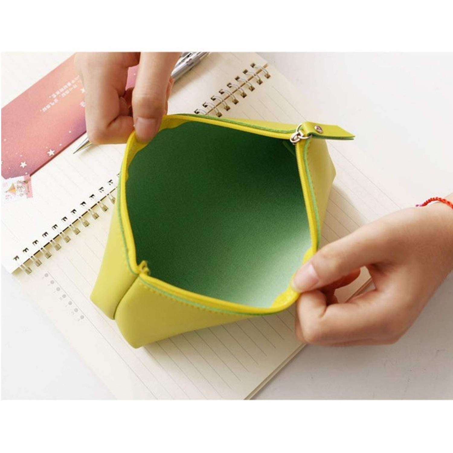 ShubhKraft Return Gifts in Bulk Unicorn Soft School Supply Multipurpose Zipper Pouch Water Resistantorganizer Handy Stationary Pouch/Makeup Kit/Cosmetic Pouch Stationery Pouch for Girls (Pack of 15) 5